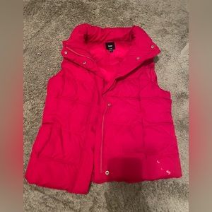 Hot pink Gap vest